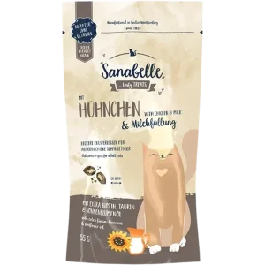 Sanabelle Knusperkissen Huhn & Milch 55 g
