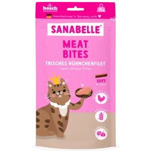 Sanabelle Meat Bites Frisches Hühnchenfilet 55 g