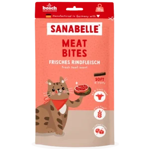 Sanabelle Meat Bites Frisches Rindfleisch 55 g