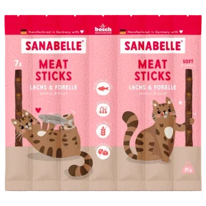 Sanabelle Meat Sticks Lachs & Forelle 35 g