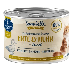 Sanabelle Nassfutter mit Ente & Huhn