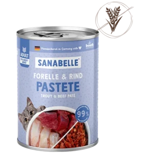 Sanabelle Nassfutter mit Forelle & Rind 400 g