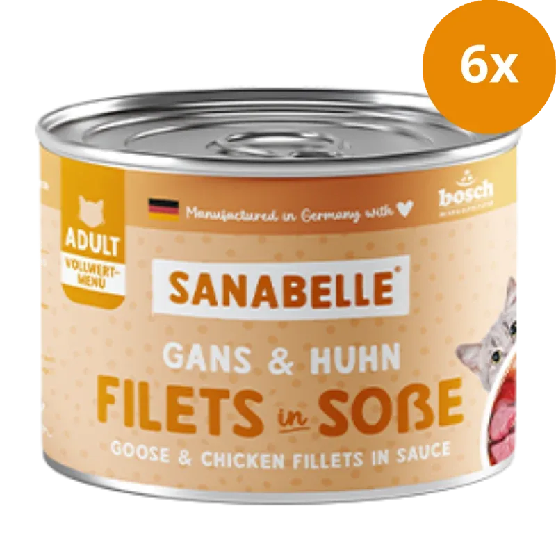 Sanabelle Nassfutter mit Gans & Huhn 180 g - Image 2