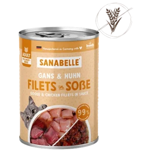 Sanabelle Nassfutter mit Gans & Huhn 380 g