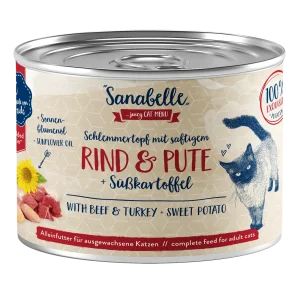 Sanabelle Nassfutter mit Rind & Pute