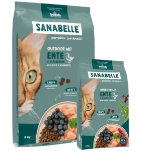 Sanabelle Outdoor Ente 8 kg + Sanabelle Outdoor Ente 2 kg