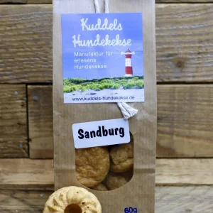 Sandburg – Norddeutscher Hundekeks von Kuddels | Parmesan & Dinkelmeh