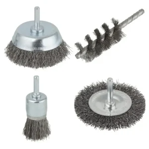 Sanft & Sicher Wolcraft - Drahtbürsten-Set 4 tlg. - 2133000 - HaustierPro