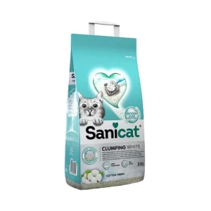 Sanicat Clumping White Katzenstreu