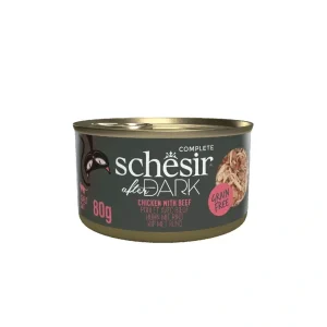 Schesir Complete After Dark Huhn & Rind 80g | DAS FUTTERHAUS