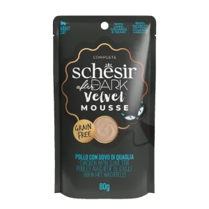 Schesir Complete After Dark Velvet Mousse Huhn & Ei 80g | DAS FUTTERHAUS