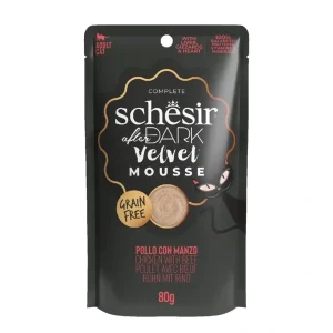 Schesir Complete After Dark Velvet Mousse Huhn & Rind 80g | DAS FUTTERHAUS