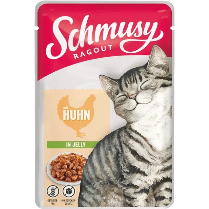 Schmusy Ragout in Jelly mit Huhn 100 g