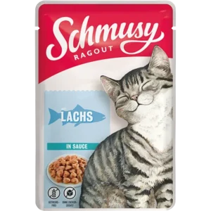Schmusy Ragout in Sauce mit Lachs 100 g
