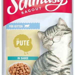 Schmusy Ragout Kitten mit Pute in Sauce