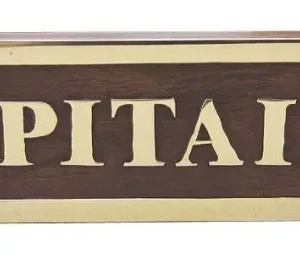 Sea Club Türschild Capitaine Holz für Süßwasseraquarien - HaustierPro