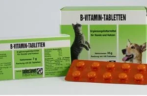 Selectavet B-Vitamin-Tabletten für Hunde & Katzen 100 Tabletten