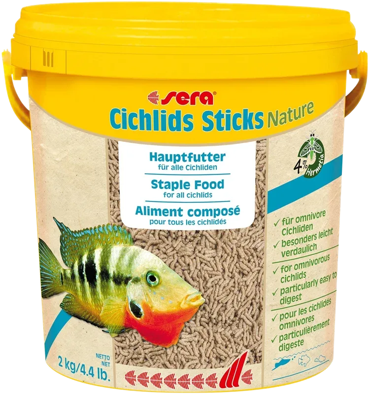 Sera Cichlids Sticks Nature