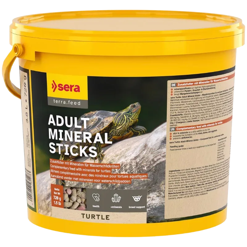 sera Turtle Adult Minerals Sticks