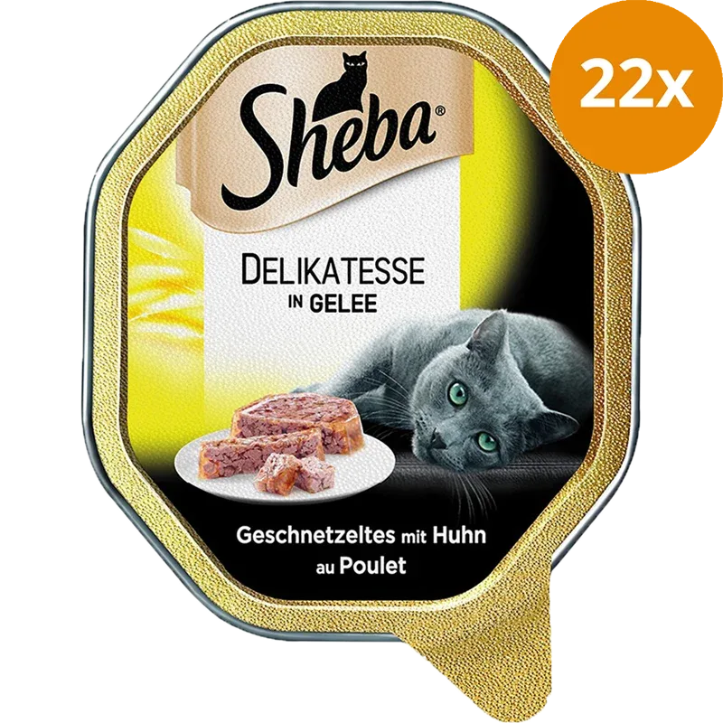 Sheba Delikatesse in Gelee Geschnetzeltes mit Huhn 85 g - Image 2