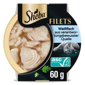 Sheba Filets 16 x 60 g Weißfisch