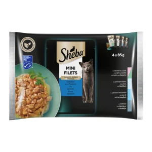 Sheba Fischauswahl Mini Filets in Sauce