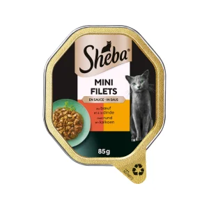 Sheba Mini Filets in Sauce Rind & Pute