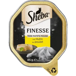 Sheba Schale Finesse Pastete/Mousse mit Huhn 85g