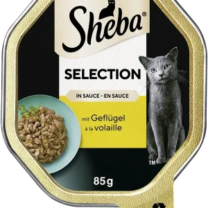 Sheba Selection in Sauce mit Geflügel 85g | DAS FUTTERHAUS