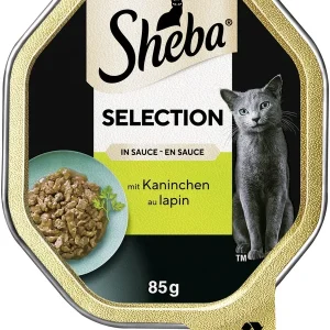 Sheba Selection in Sauce mit Kaninchen 85g | DAS FUTTERHAUS