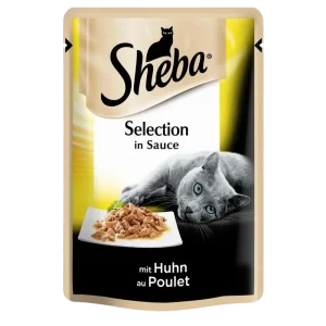 Sheba Zarte Streifen mit Huhn 85 g