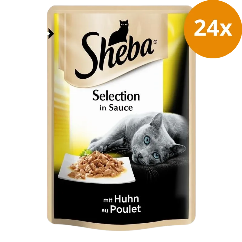 Sheba Zarte Streifen mit Huhn 85 g - Image 2