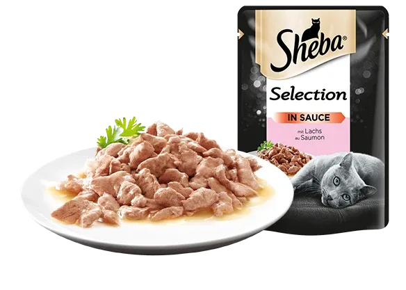 Sheba Zarte Streifen mit Lachs 85 g - Image 2