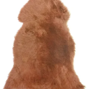 Sheepskin Rug Golden Braun ULURU - HaustierPro