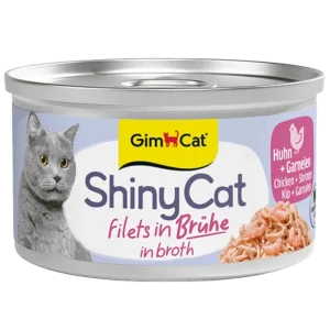 ShinyCat in Brühe Hühnchen + Garnelen