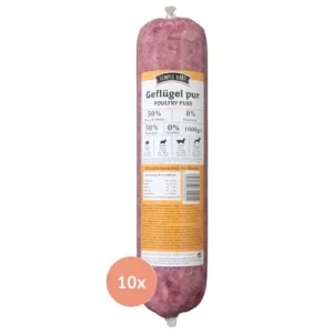 SIMPLE BARF Geflügel pur 10 x 1 kg