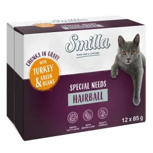 Smilla Frischebeutel Adult Hairball Häppchen in Sauce mit Gemüse