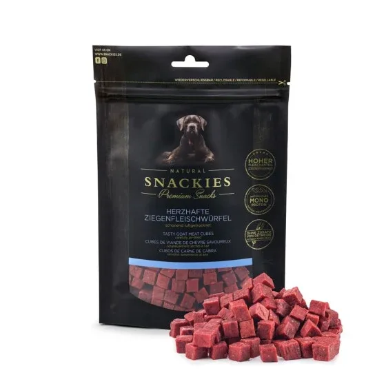 Snackies Herzhafte Ziegen Snacks für Hunde – Getreidefrei & Monoprotein - Image 2