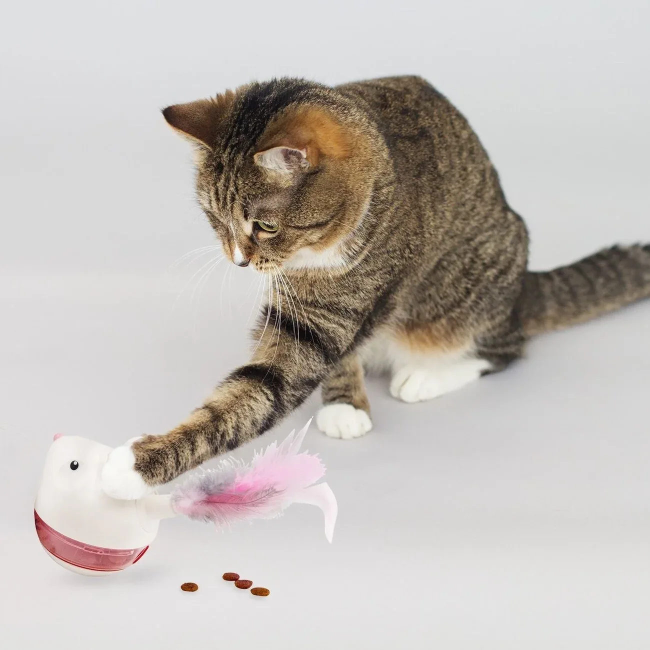 Snackspielzeug Maus mit Federn - Image 2