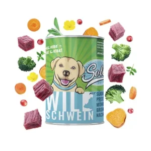 Sollis Solli's NF Hund Wildschwein 200g für Hunde mit empfindlichem Magen - HaustierPro