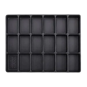 Sonic MSS Leere Hartschale zur Aufbewahrung 18 Fächer (290x370x48mm) - HaustierPro