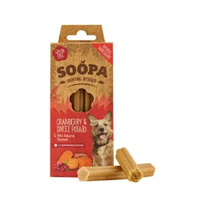 Soopa Dental Stick Cranberry & Süßkartoffel
