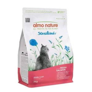 Sparpaket Almo Nature Functional 2 x Großgebinde Sterilised Lachs & Reis (2 x 2 kg)