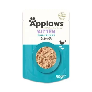 Applaws Natural Kitten in Brühe 12 x 50 g Thunfischfilet