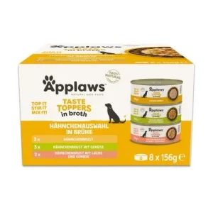 Applaws Taste Toppers Probiermix 8 x 156 g Probiermix in Brühe