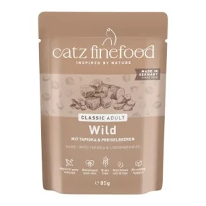 Sparpaket catz finefood 16 x 85 g Wild