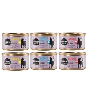Sparpaket Cosma Pure 24 x 80 g Mix (3 Sorten)