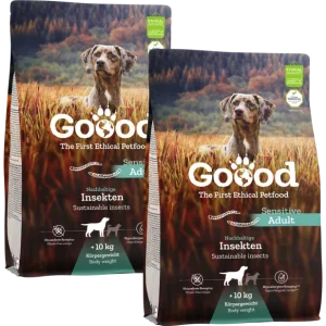 Sparpaket Goood Adult Nachhaltige Insekten 2 x 10 kg
