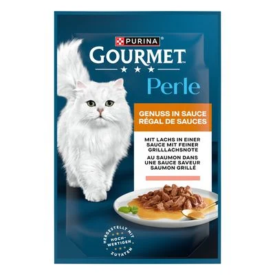 Sparpaket Gourmet Perle Genuss in Soße 52 x 85 g Lachs
