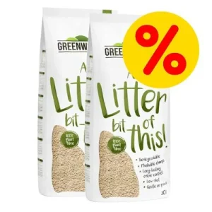 Sparpaket Greenwoods Katzenstreu